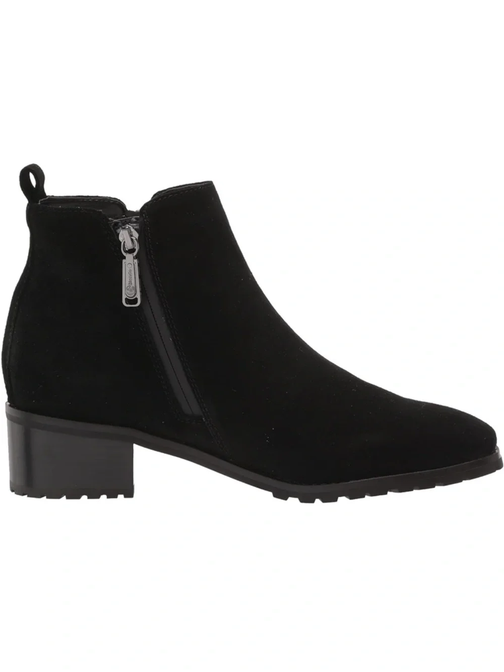 Blondo Womens, Samara Ankle Boot, Black Leather, 7.5 934
